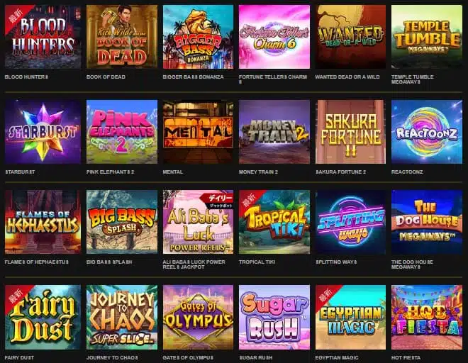 video slots games