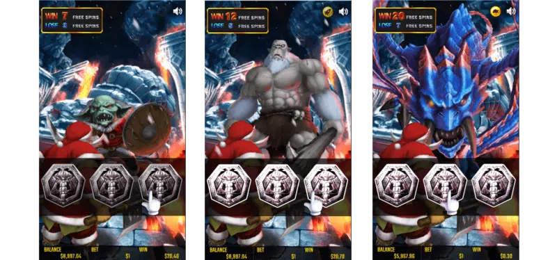 バトルドワーフクリスマス Battle Dwarf Xmasスロット 解説【ベラジョン限定】 hero image