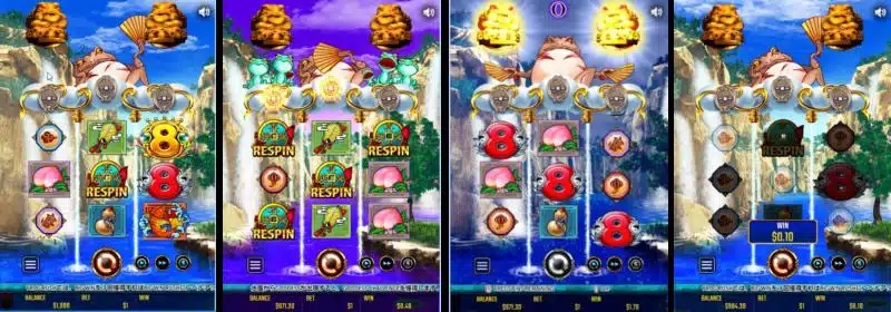 Dreams of Goldスロット ホーム