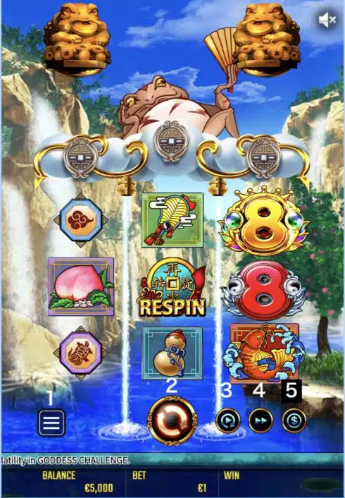 Dreams of Goldスロット 操作方法