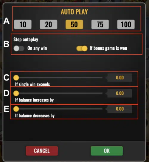 Golden Ticketスロット オートプレイ