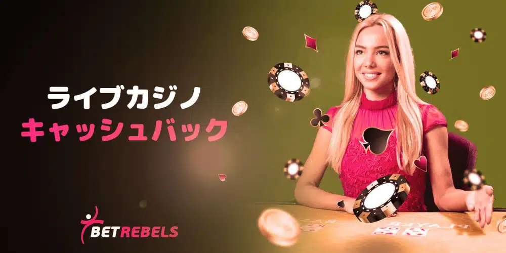 ベットレベルズ キャッシュバック 。