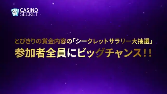 Casino Secret プロモーション
