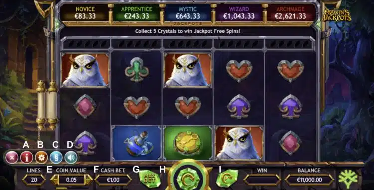 ozwins jackpots