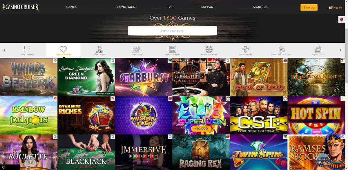 Casino Cruise, Casino & Amazing Games