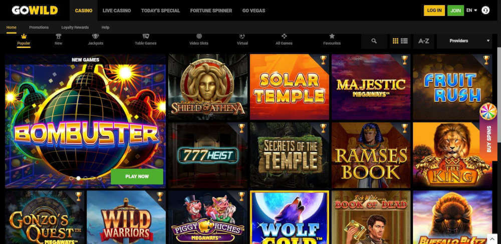 GoWild Casino Review 1 GoWild Casino Games Review