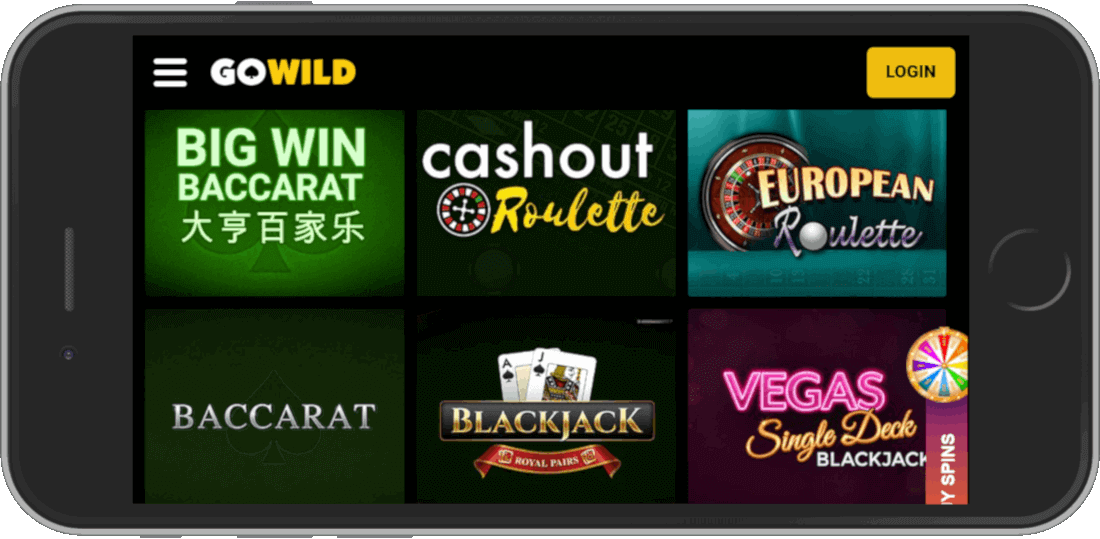 GoWild Casino Mobile Review