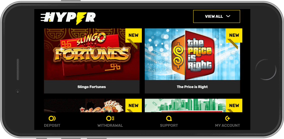 Hyper Casino Review: Where Gaming Greatness is Achieved 2 Hyper Casino Mobile Review Review