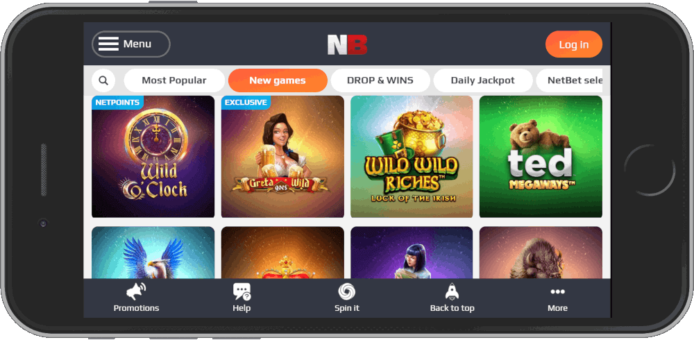 NetBet Casino Review 2 NetBet Casino Mobile Review