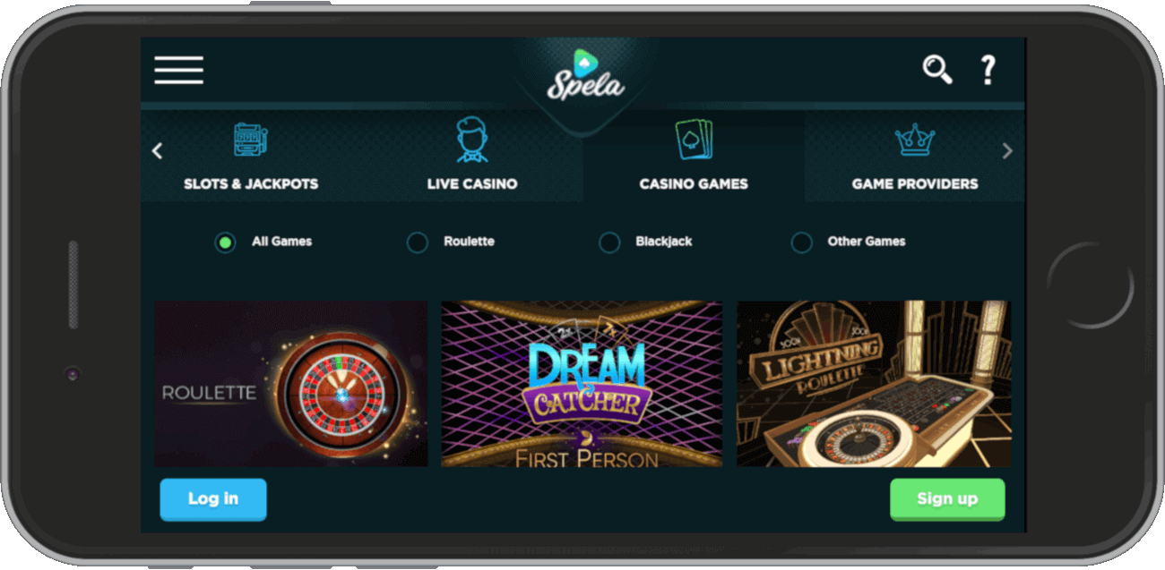 Spela Casino Mobile Review