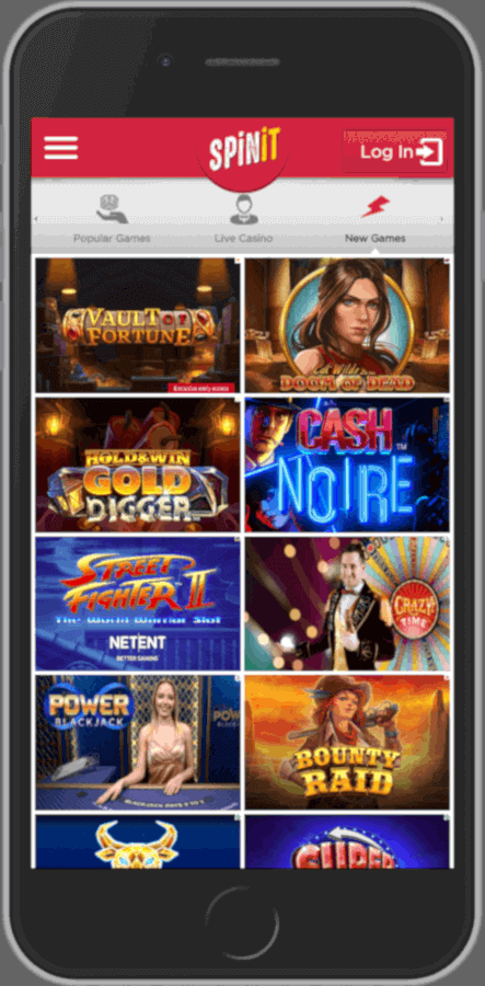Spinit Casino Mobile Review
