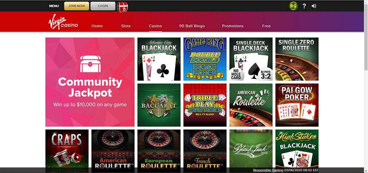 Virgin Casino Online Review – Bonuses, Games, Payments & More