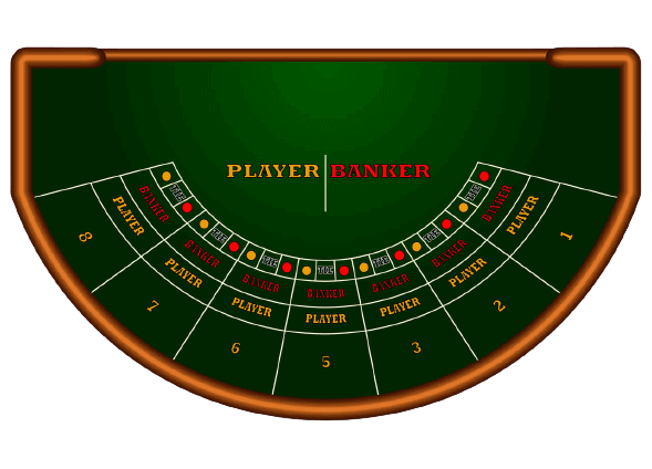 baccarat table
