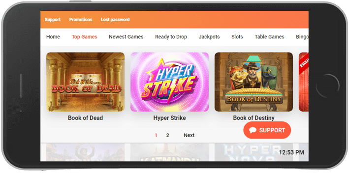LeoVegas Casino Review by CasinoTop10 2 leovegas mobile view