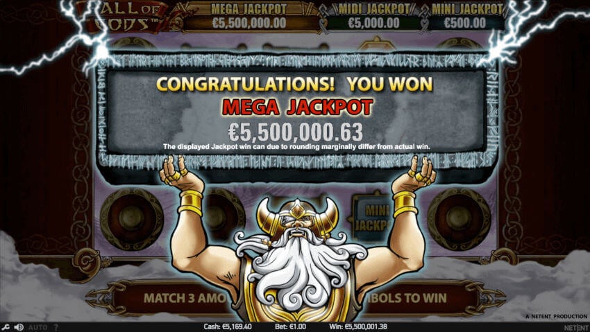 Hall of Gods Slot Game Review 21 Hall of Gods slot jackpot win