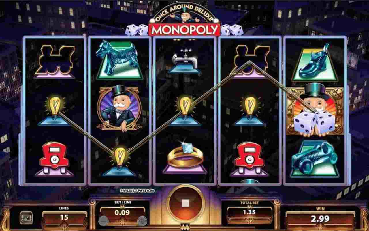 Monopoly Online Slots logo