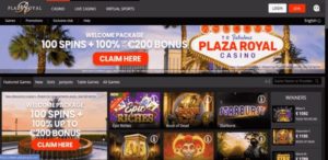 Plaza Royal Casino Review 1 Plaza Royal Casino Screenshot