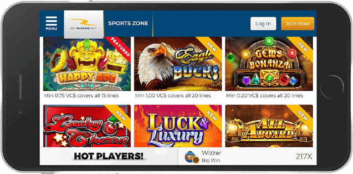 BetRivers MI Casino Review 2 betrivers mobile casino screenshot