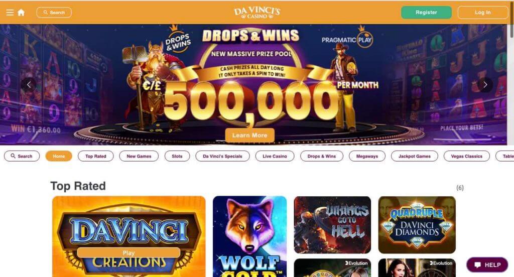 Da Vinci’s Casino Review 1 da-vincis-casino-review