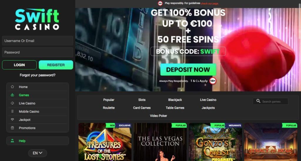 Swift Casino Review 1 swift-casino-review