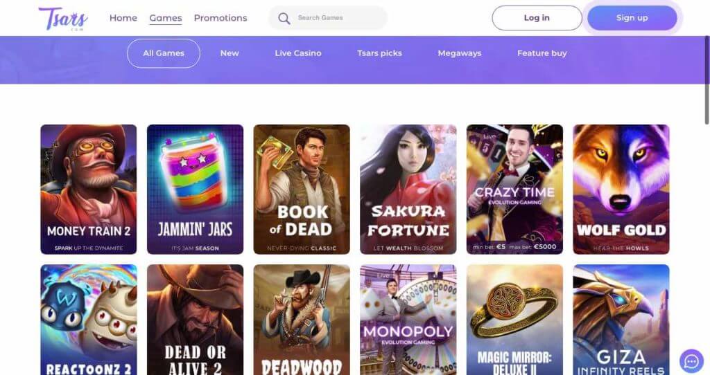 tsars-casino-review