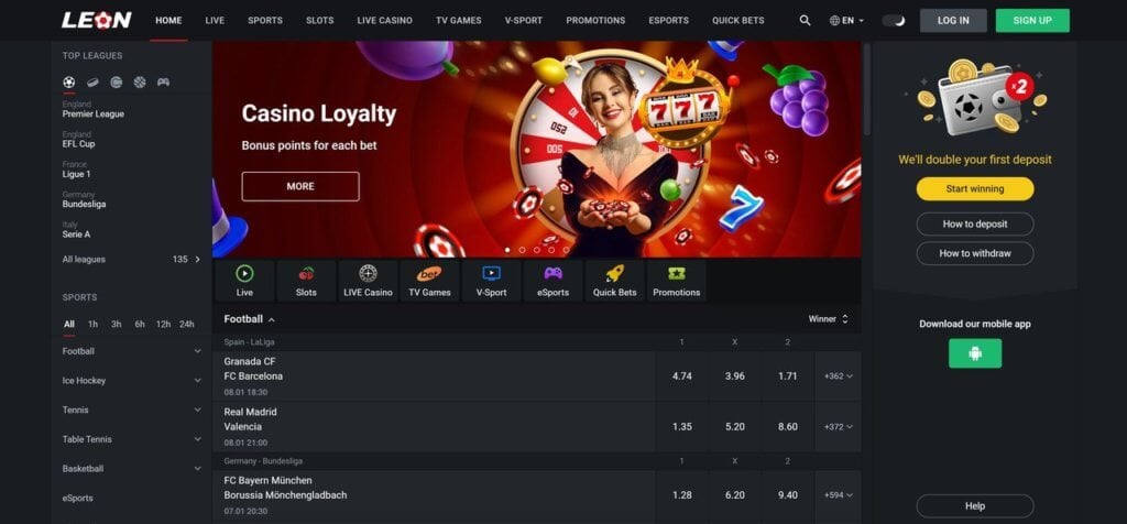 Les dix commandements du Casino en Ligne Leon