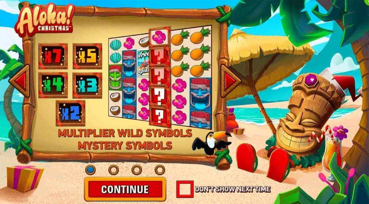 Aloha Christmas Slot logo