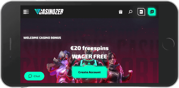 Casinozer Review by CasinoTop10 2 casinozer mobile view