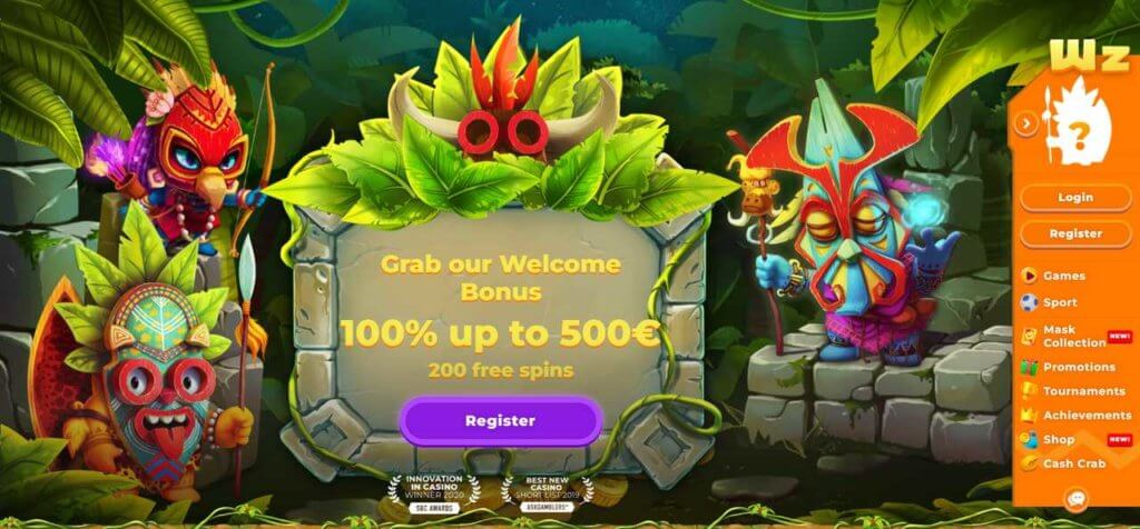 Wazamba Casino Review by CasinoTop10 1 wazamba casino desktop view