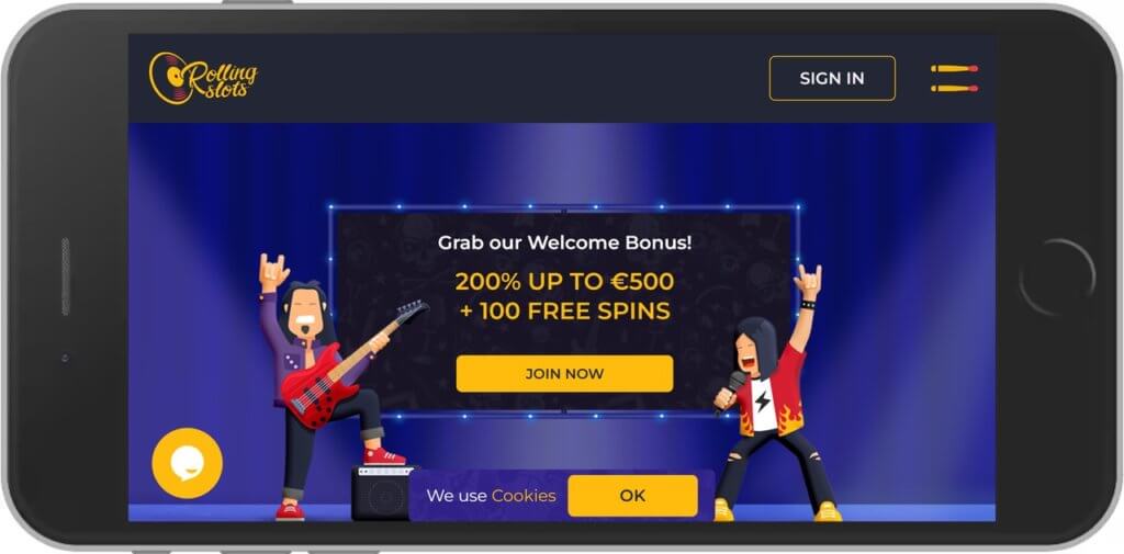 Is Rolling Slots Casino a Scam? (Tested by Experts & Reviewed in 2023) 2 rollingslots.com iPhone 6 7 8 Plus Easy Resize.com 1024x505 1