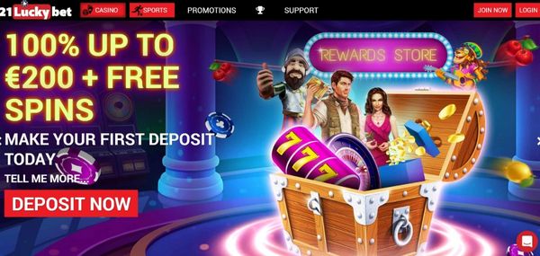 21LuckyBet Casino Review by CasinoTop10 1 21 lucky bet