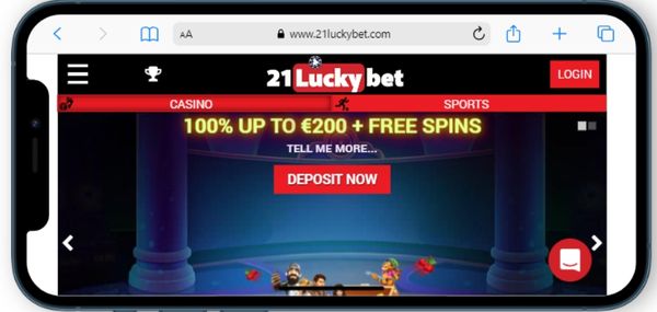 21LuckyBet Casino Review by CasinoTop10 2 lucky bet 21