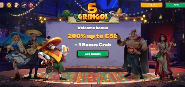 5 Gringos Casino Review by CasinoTop10 1 5gringos casino review