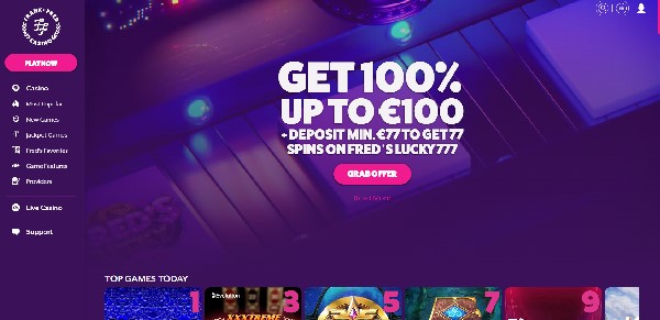 Frank and Fred Casino Review by CasinoTop10 1 Frank and Fred Desktop