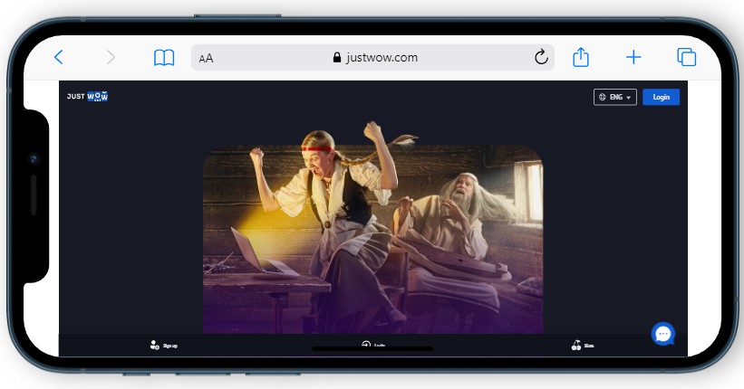 JustWOW Casino Review by CasinoTop10 2 JustWOW Casino Mobile
