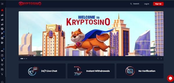 Kryptosino Review by CasinoTop10 1 kryptosino crypto casino