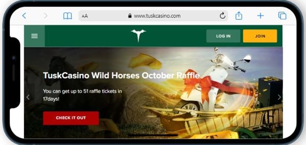 Tusk Casino Review by CasinoTop10 2 tusk casino promo codes