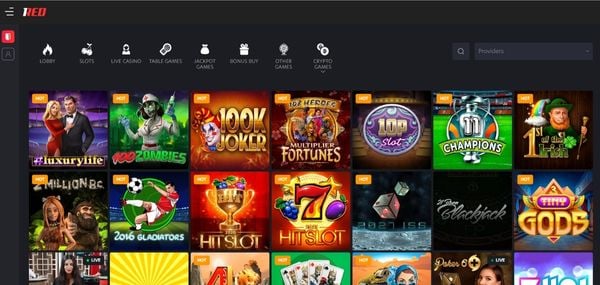 1Red Casino Review 1 1red casino online