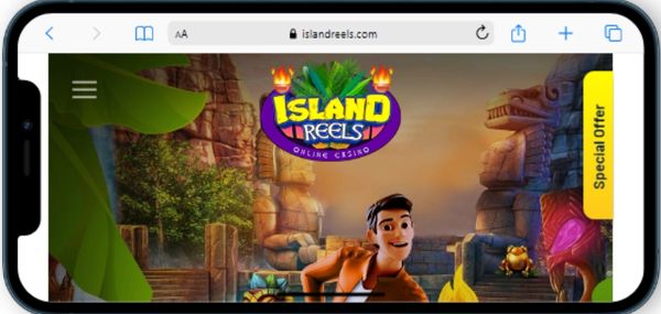 island reels mobile casino review