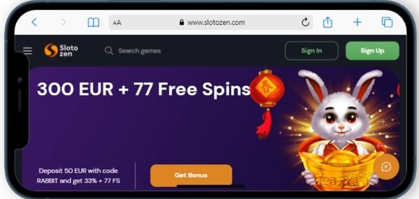 slotozen casino mobile review