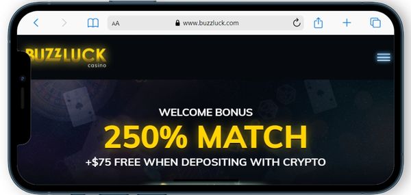 Buzz Luck Casino Review 2 buzzluck casino desktop
