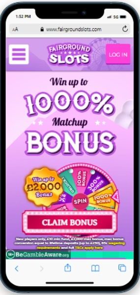 Fairground Slots mobile casino review
