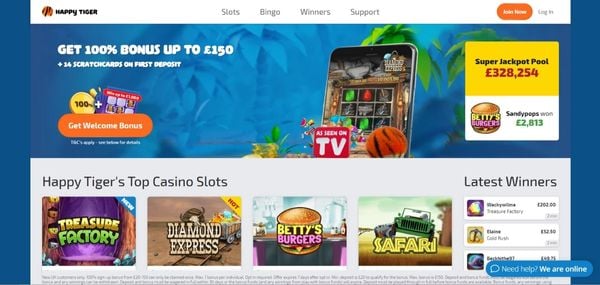 happy tiger casino reviews