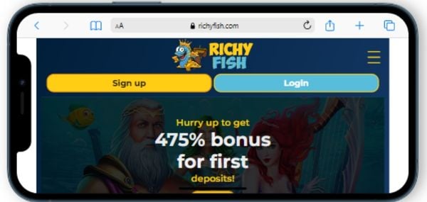 richy fish mobile review