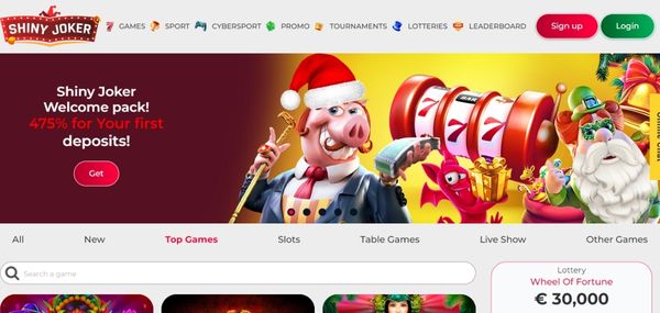 shiny joker casino review