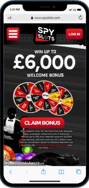 spy slots mobile casino review