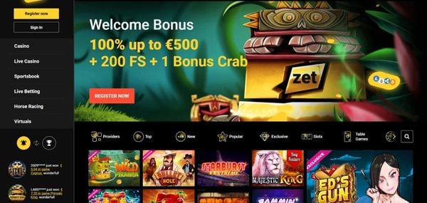 Zet Casino Review 1 zet casino