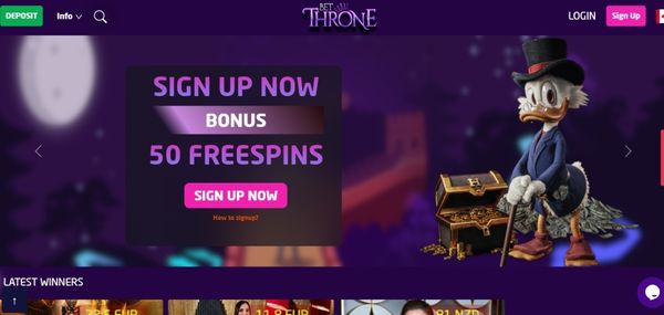betthrone casino review