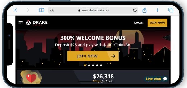 Drake Casino Mobile