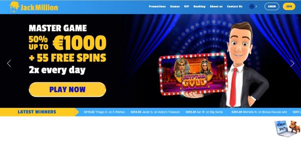 jack million casino online